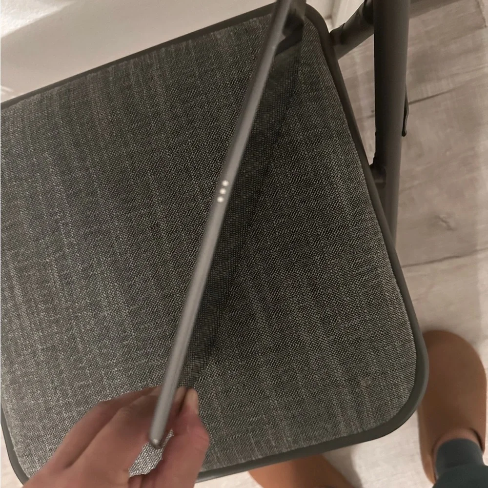 Apple Tablet in Gray with Sleek Design and Iconic Logo
